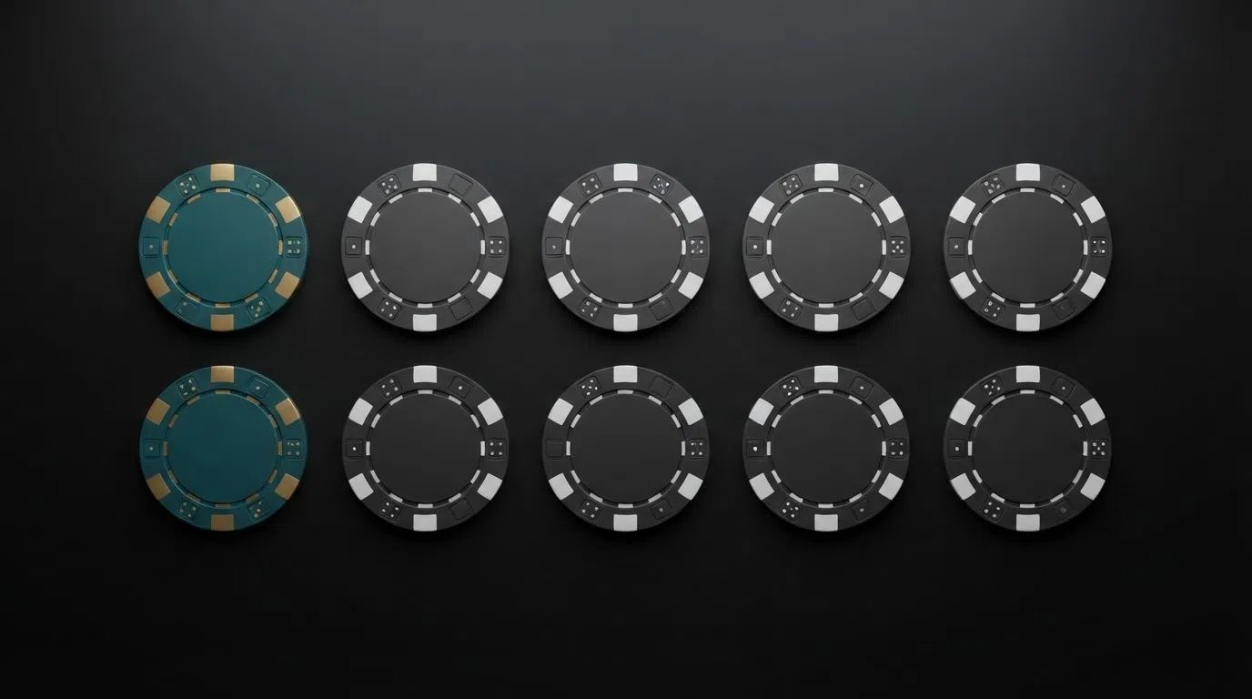 A grid of ten offshore casino logos, four of them carrying a Curaçao licence badge