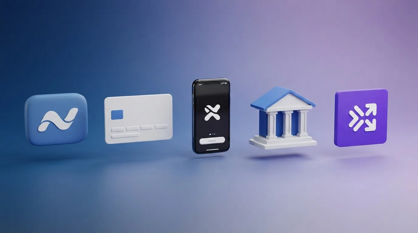 A horizontal row of payment-method icons — PayPal, Visa, Apple Pay, Trustly and Skrill — arranged left to right in order of typical withdrawal speed from fastest to slowest